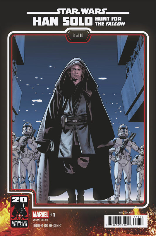 STAR WARS: HAN SOLO - HUNT FOR THE FALCON #1 CHRIS SPROUSE REVENGE OF THE SITH 20TH ANNIVERSARY VAR (Backorder, Allow 4-5 Weeks)