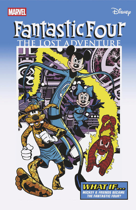 FANTASTIC FOUR #3 VITALE MANGIATORDI DISNEY WHAT IF? FANTASTIC FOUR HOMAGE VAR (Backorder, Allow 4-5 Weeks)