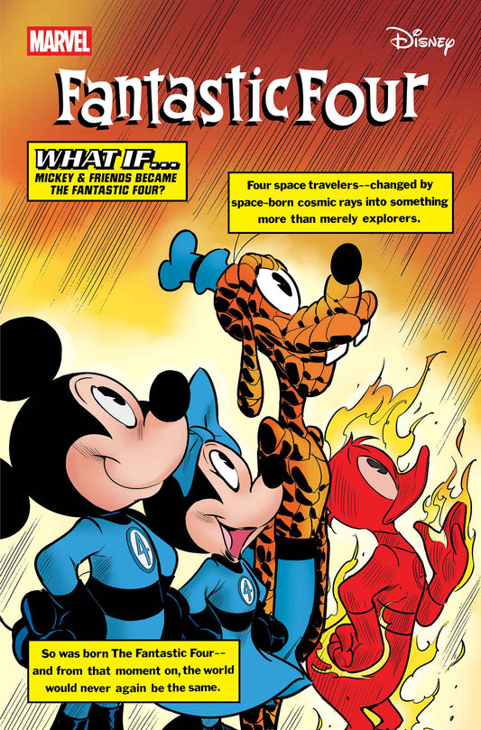 FANTASTIC FOUR #6 IVAN BIGARELLA DISNEY WHAT IF? FANTASTIC FOUR HOMAGE VAR (Backorder, Allow 4-5 Weeks)