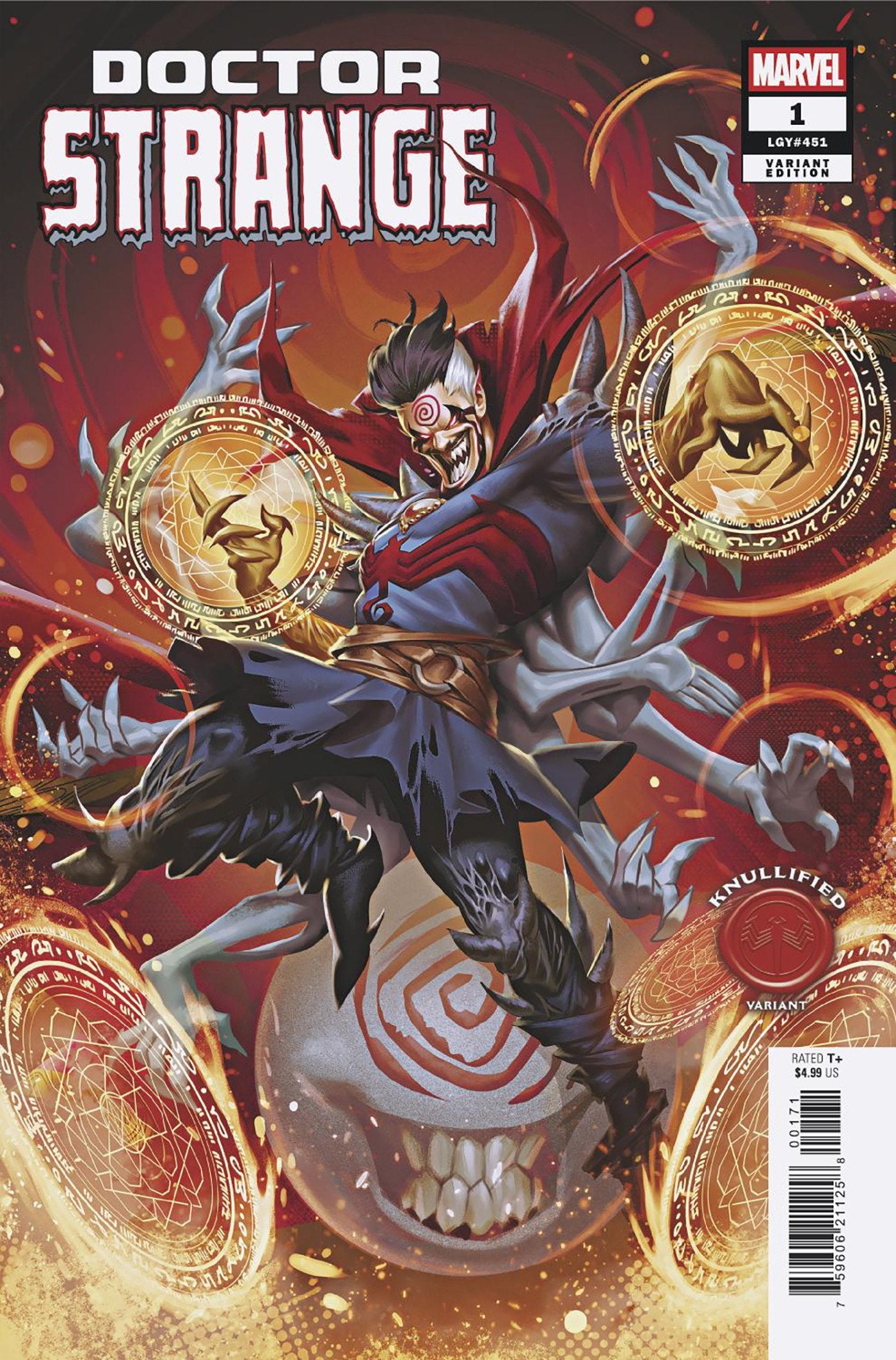 DOCTOR STRANGE #1 MATEUS MANHANINI KNULLIFIED VAR (Backorder, Allow 4-5 Weeks)