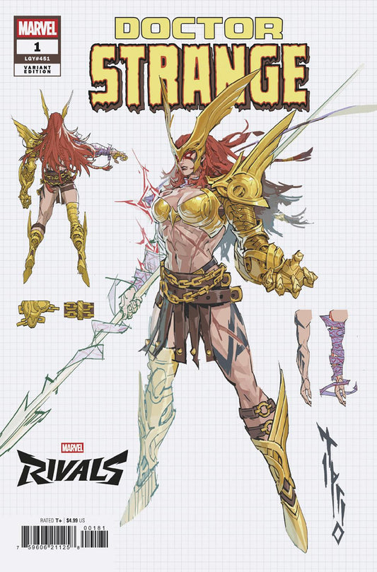 DOCTOR STRANGE #1 NETEASE GAMES MARVEL RIVALS VAR (Backorder, Allow 4-5 Weeks)