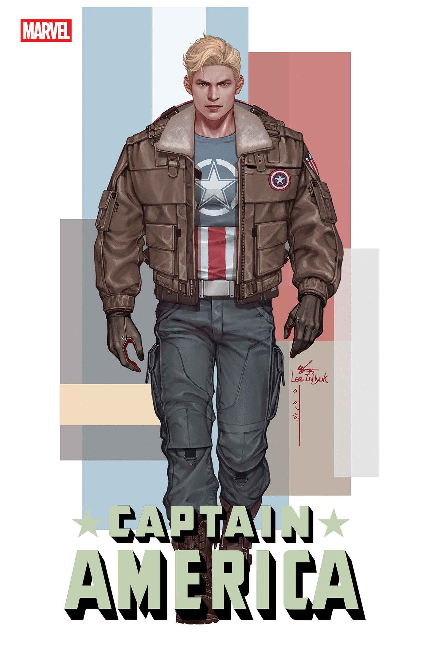 CAPTAIN AMERICA #5 INHYUK LEE STREET-VERSE VAR (Backorder, Allow 4-5 Weeks)
