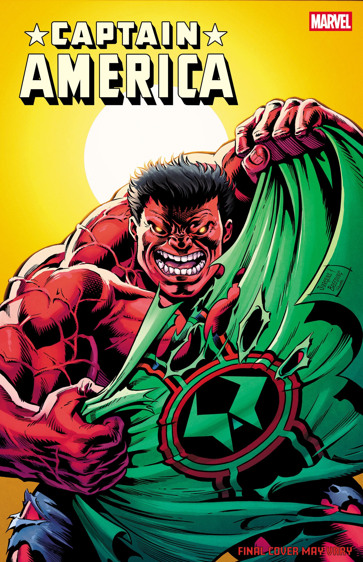 CAPTAIN AMERICA #7 DAN JURGENS VAR (18 Feb Release)