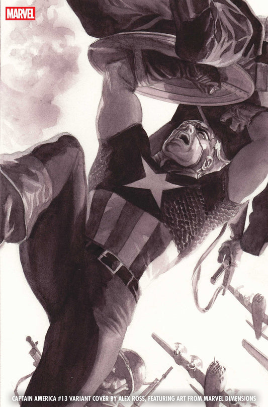 CAPTAIN AMERICA #13 ALEX ROSS MARVEL DIMENSIONS VAR [ARM] (15 Jul Release)