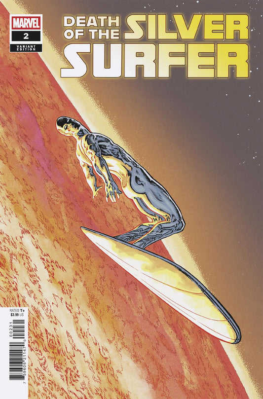 DEATH OF THE SILVER SURFER #2 AARON KUDER VAR (Backorder, Allow 4-5 Weeks)