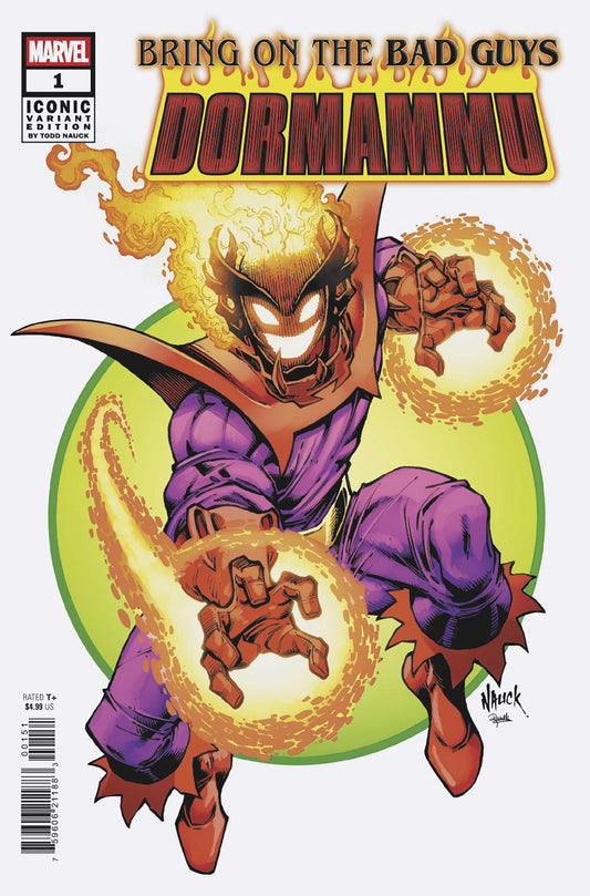 BRING ON THE BAD GUYS DORMAMMU #1 TODD NAUCK ICONIC VAR (Backorder, Allow 4-5 Weeks)