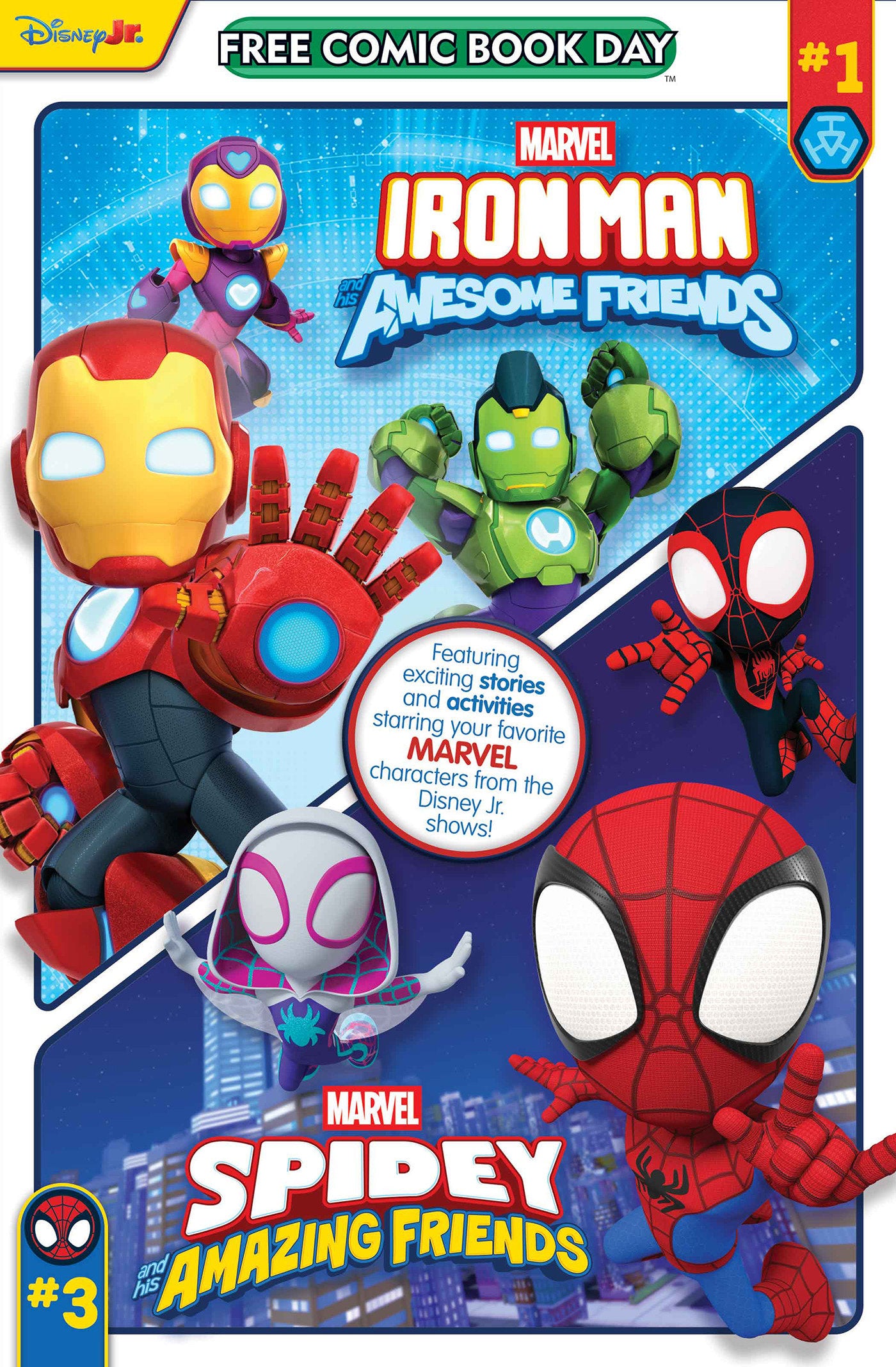 FCBD 2025 IRON MAN & FRIENDS SPIDEY & FRIENDS (Wishlist) (Limit 1 per person) (03 May Release) - Comicbookeroo