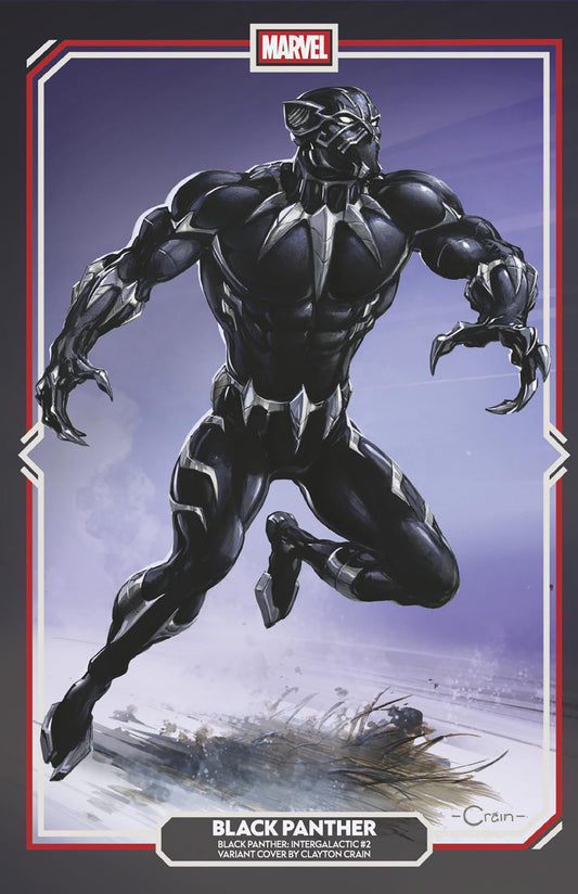 BLACK PANTHER: INTERGALACTIC #2 CLAYTON CRAIN VAR (21 Jan Release)