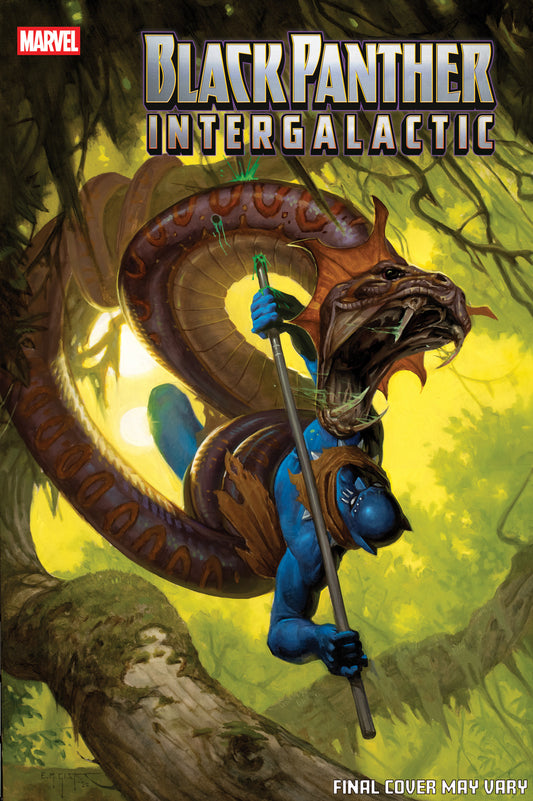BLACK PANTHER: INTERGALACTIC #2 E.M. GIST VAR (21 Jan Release)