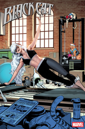 BLACK CAT #16 JUAN FRIGERI WORKOUT VAR (11 Nov Release)