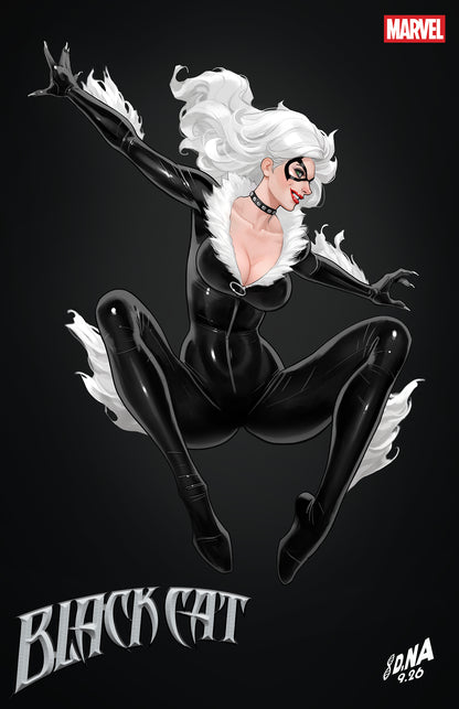 BLACK CAT #17 DAVID NAKAYAMA COLOR BLOCK BLACK VAR (09 Dec Release)