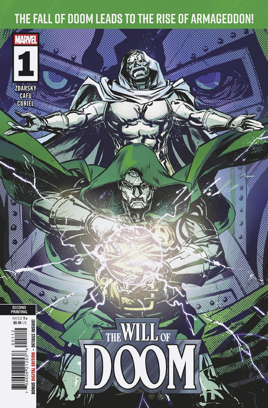 THE WILL OF DOOM #1 SANFORD GREENE 2ND PTG VAR (Backorder, Allow 4-5 Weeks)