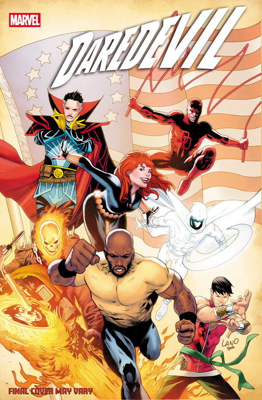 DAREDEVIL #1 GREG LAND 250TH HOMAGE VAR (01 Apr Release)