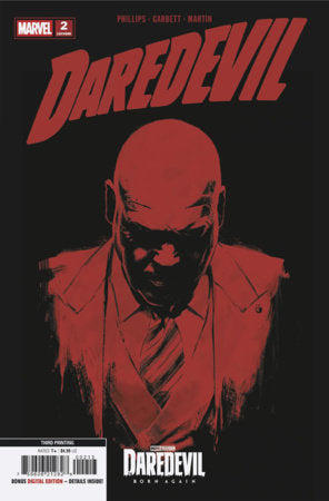 DAREDEVIL #2 MARVEL TELEVISION 3RD PTG VAR