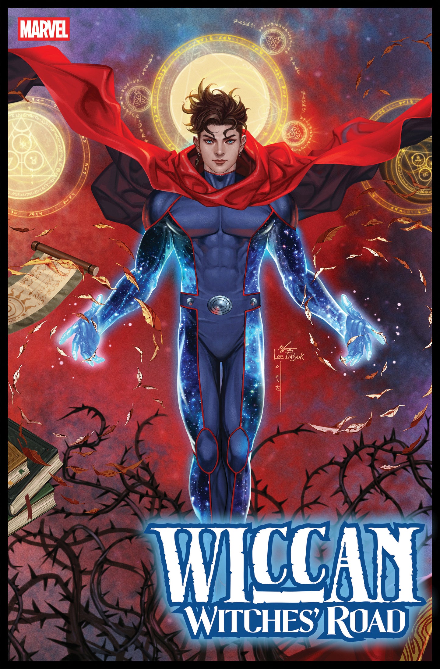 WICCAN: WITCHES' ROAD #1 INHYUK LEE 3 PART CONNECTING MAGIC VAR B (Backorder, Allow 4-5 Weeks)