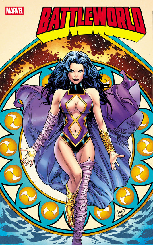 BATTLEWORLD #2 GREG LAND MYSTIC VAR (Backorder, Allow 4-5 Weeks)