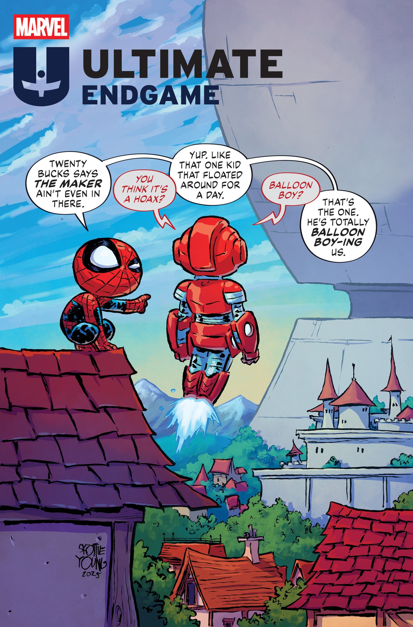 ULTIMATE ENDGAME #1 SKOTTIE YOUNG VAR (Backorder, Allow 4-5 Weeks)