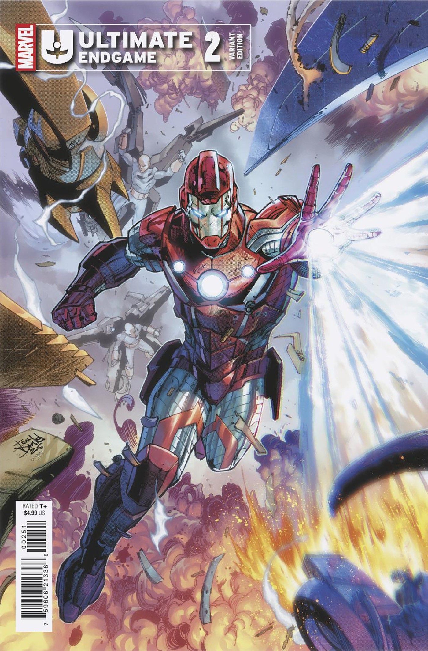 ULTIMATE ENDGAME #2 TONY DANIEL VAR (Backorder, Allow 4-5 Weeks)