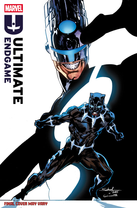 ULTIMATE ENDGAME #3 JONAS SCHARF BLACK PANTHER VAR (Backorder, Allow 4-5 Weeks)