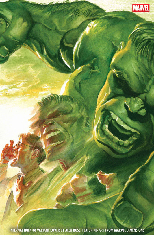 INFERNAL HULK #8 ALEX ROSS MARVEL DIMENSIONS VAR (24 Jun Release)