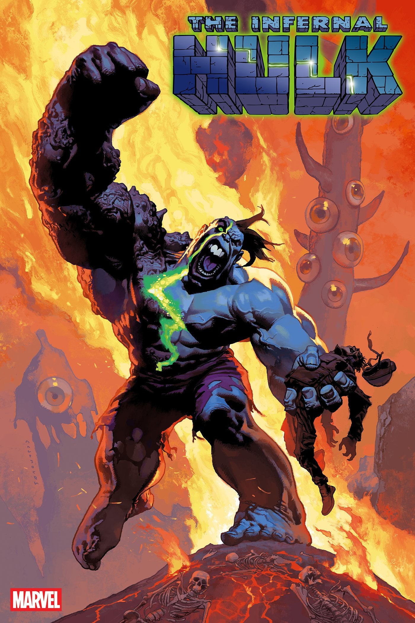 INFERNAL HULK #10 JOSEMARIA CASANOVAS VAR (12 Aug Release)