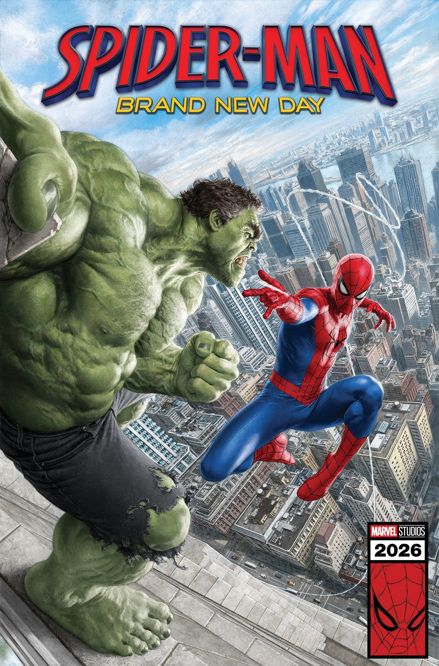 INFERNAL HULK #10 MAURO CASCIOLI SPIDER-MAN: BRAND NEW DAY MARVEL STUDIOS VAR | MARVEL | Comicbookeroo