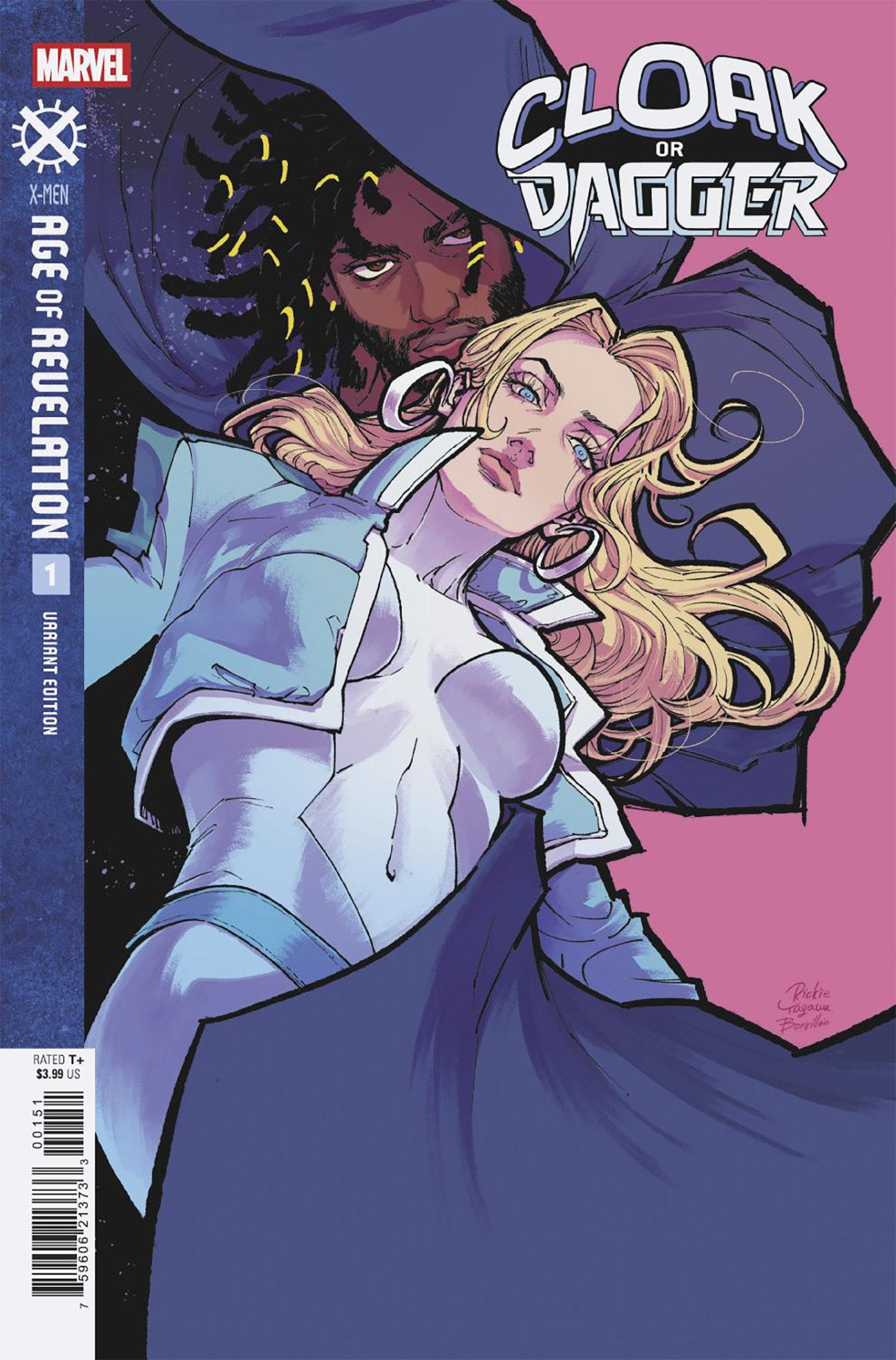 CLOAK OR DAGGER #1 RICKIE YAGAWA CHARACTER VAR [AOR] (Backorder, Allow 4-5 Weeks)