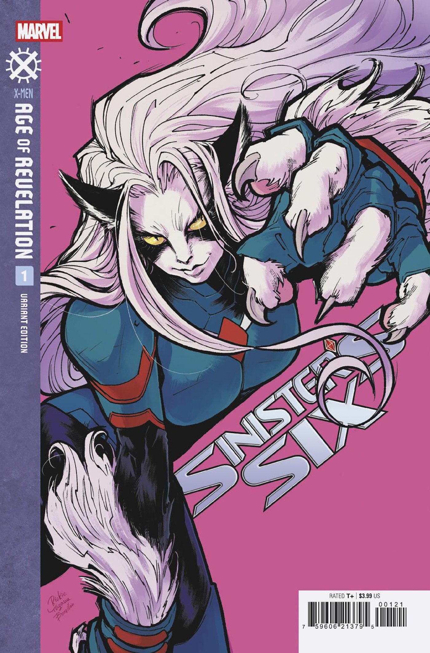 SINISTER'S SIX #1 RICKIE YAGAWA CHARACTER VAR [AOR] (Backorder, Allow 4-5 Weeks)