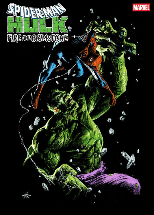 SPIDER-MAN/HULK: FIRE AND BRIMSTONE #3 GABRIELE DELL'OTTO VAR | MARVEL | Comicbookeroo