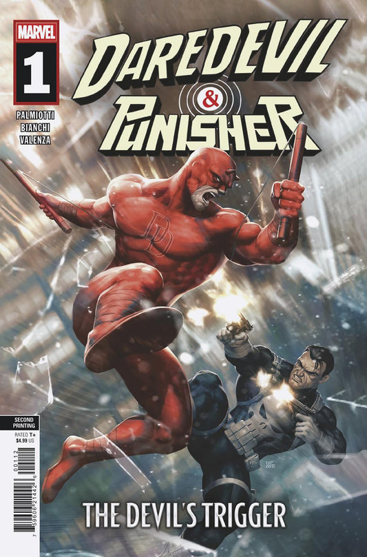 DAREDEVIL/PUNISHER: THE DEVIL'S TRIGGER #1 KENDRICK LIM 2ND PTG VAR (Backorder, Allow 4-5 Weeks)
