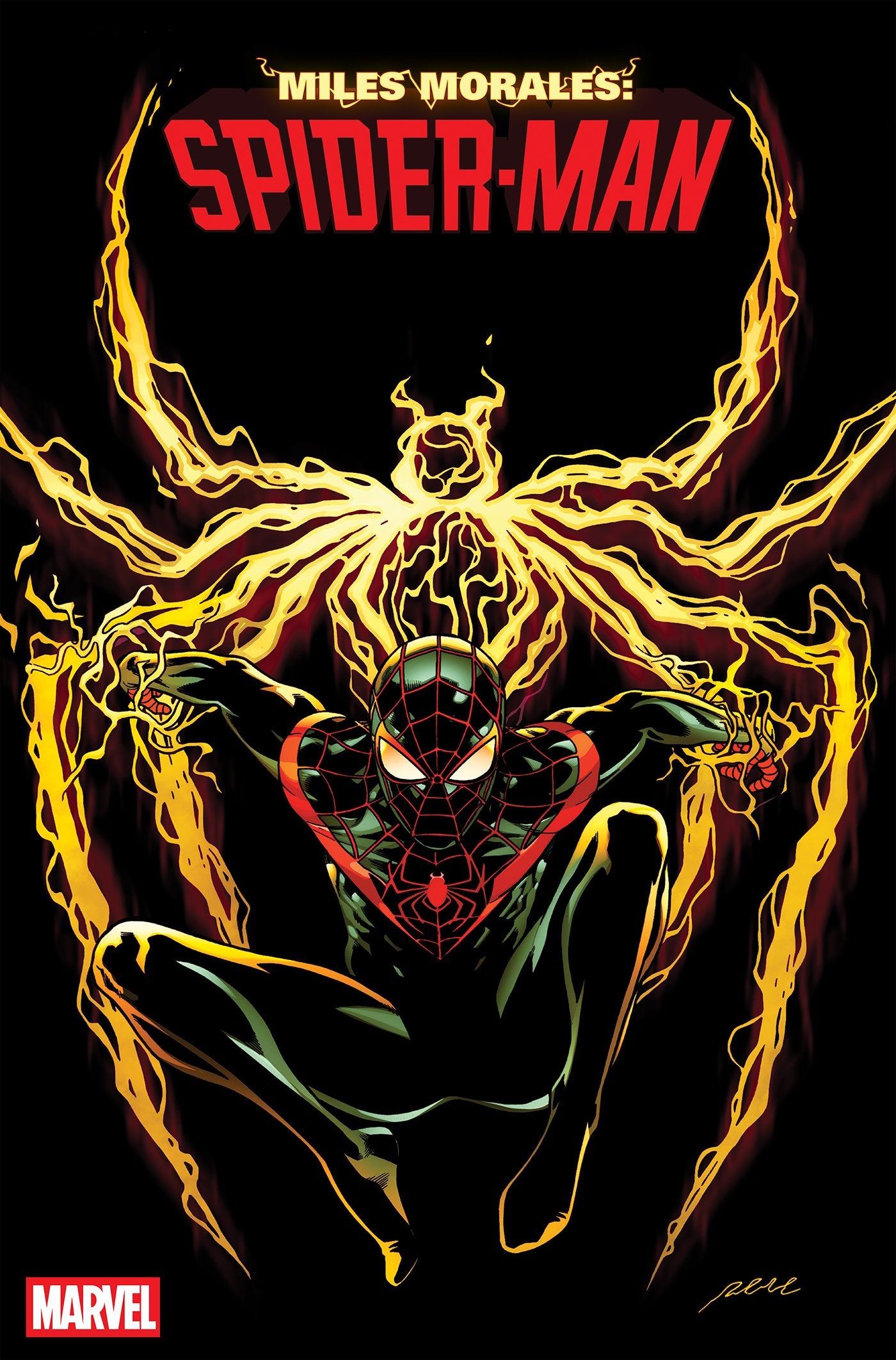 MILES MORALES: SPIDER-MAN #1 PERE PEREZ 2ND PTG VAR