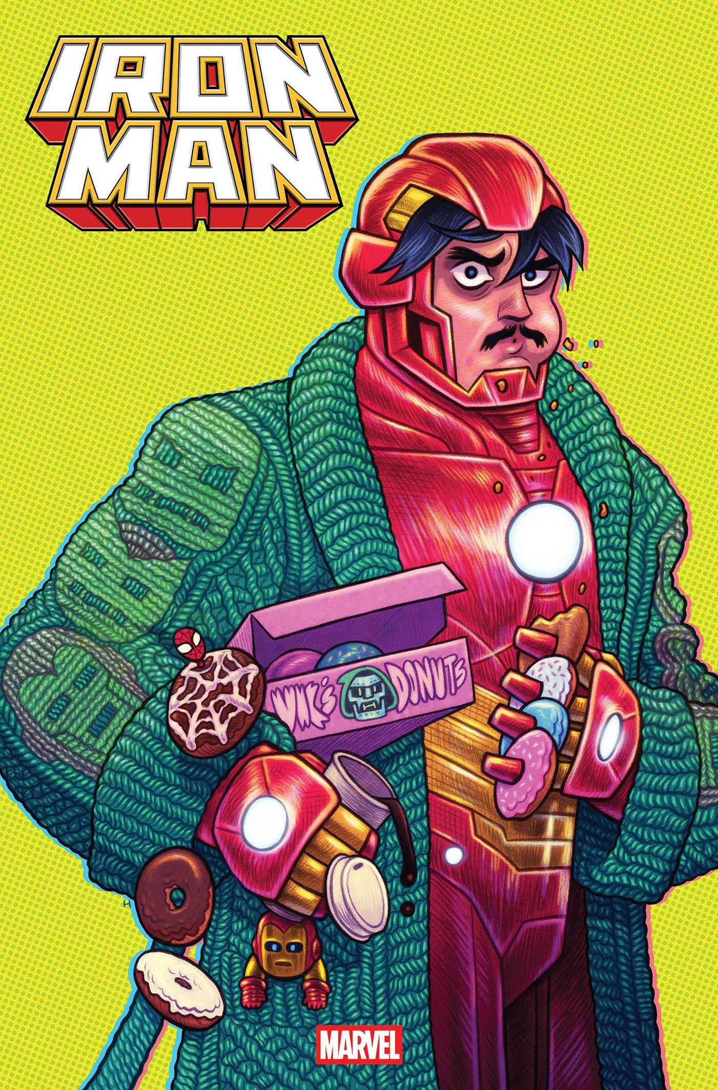 IRON MAN #4 DAN HIPP VAR (Backorder, Allow 4-5 Weeks)