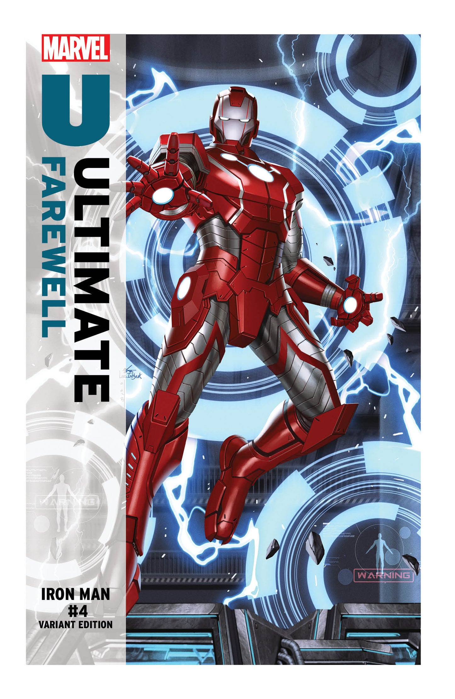IRON MAN #4 INHYUK LEE ULTIMATE FAREWELL VAR (Backorder, Allow 4-5 Weeks)