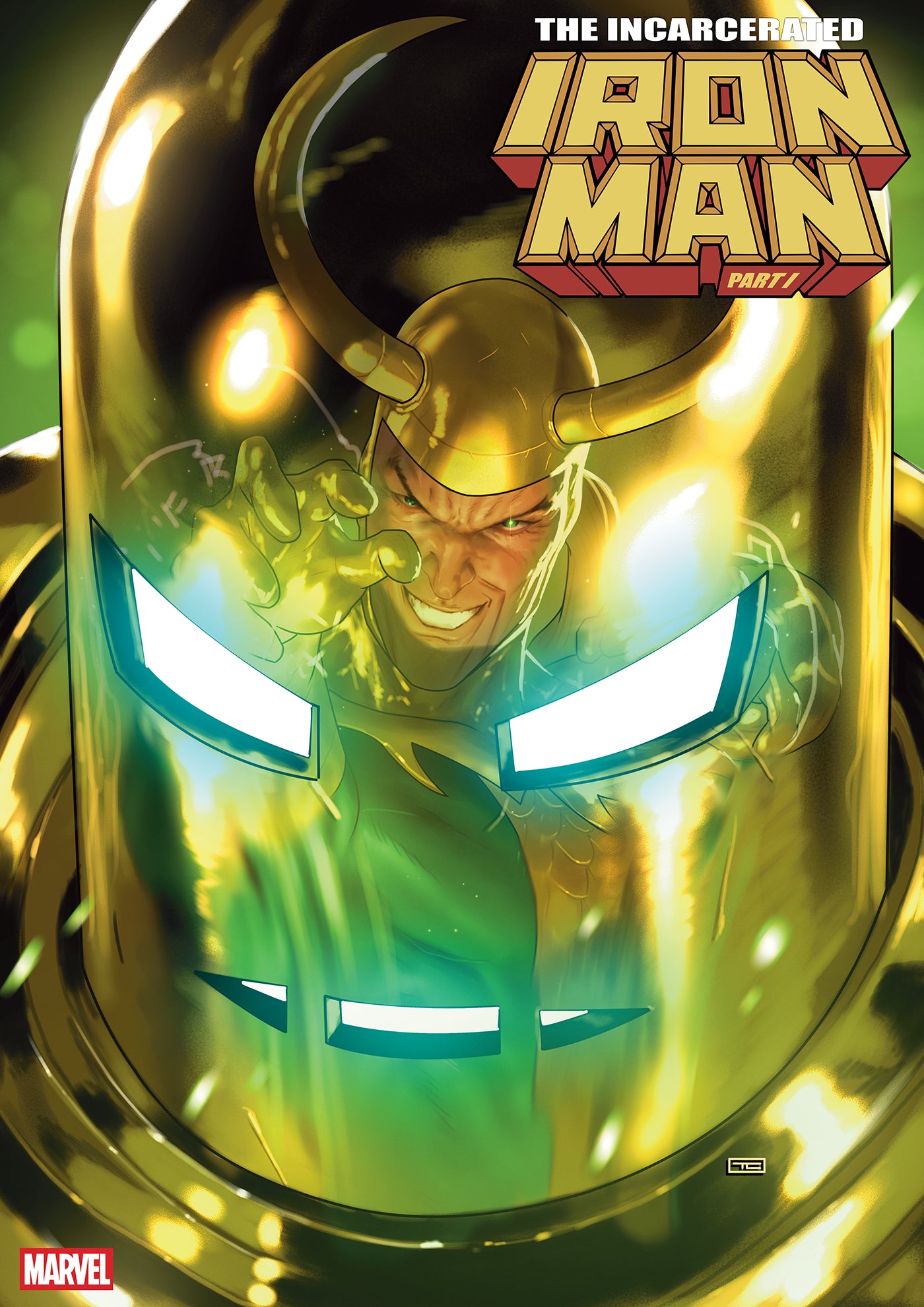 IRON MAN #12 COVER D TAURIN CLARKE HELMET VAR (02 Dec Release)