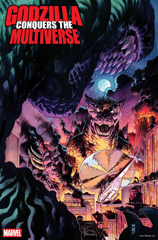 GODZILLA CONQUERS THE MULTIVERSE #1 NIC KLEIN HEISEI GODZILLA VAR (22 Jul Release)