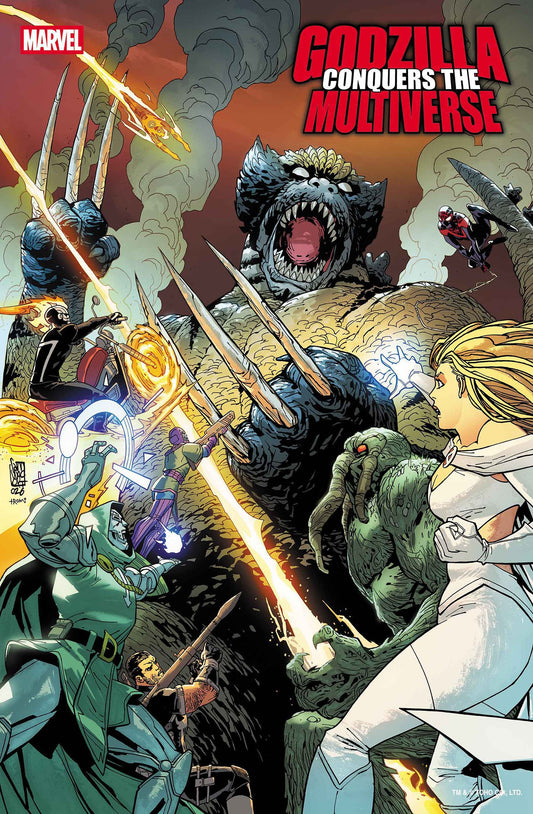 GODZILLA CONQUERS THE MULTIVERSE #1 GIUSEPPE CAMUNCOLI VAR (22 Jul Release)
