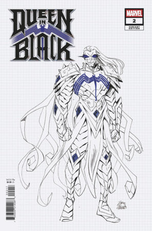 QUEEN IN BLACK #2 INCV 1:10 RYAN STEGMAN DESIGN VAR [QIB] (05 Aug Release)