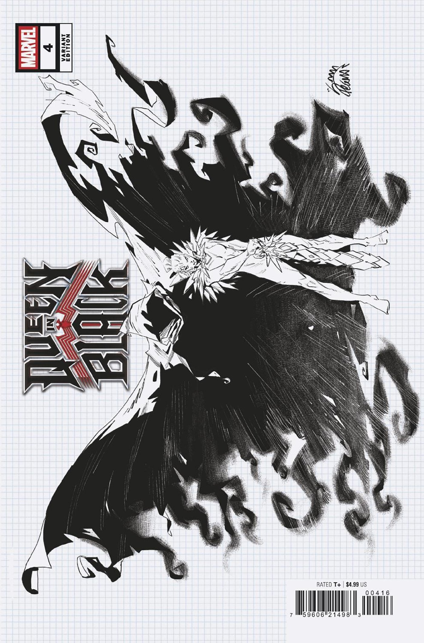 QUEEN IN BLACK #4 INCV 1:10 RYAN STEGMAN DESIGN VAR [QIB]