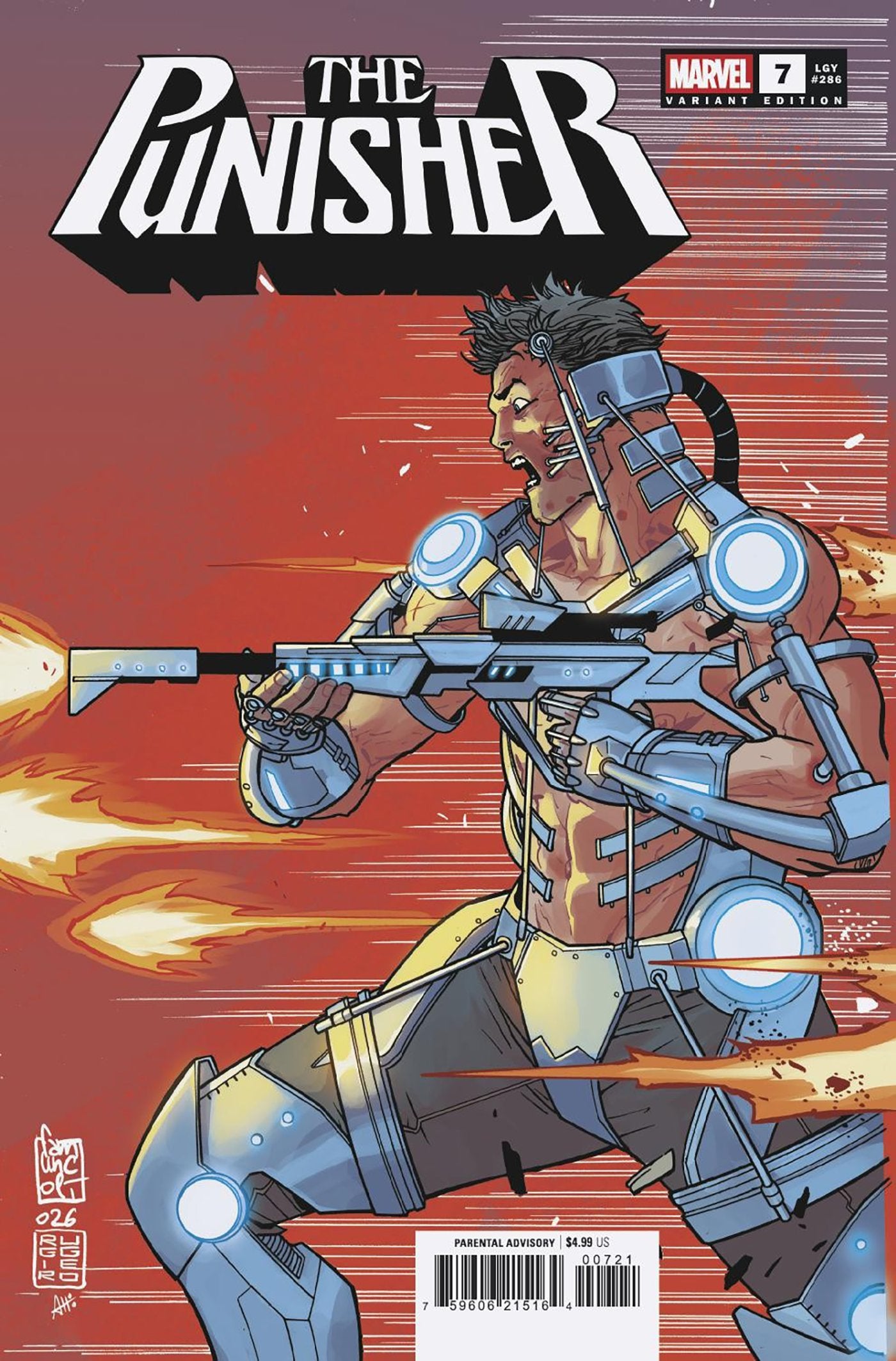PUNISHER #7 GIUSEPPE CAMUNCOLI 2-PART CONNECTING VAR | MARVEL | Comicbookeroo