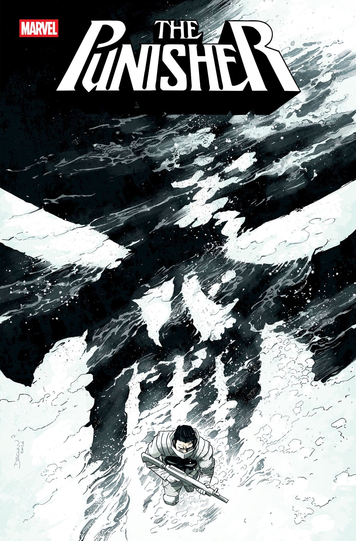 PUNISHER #12 COVER B DECLAN SHALVEY VAR