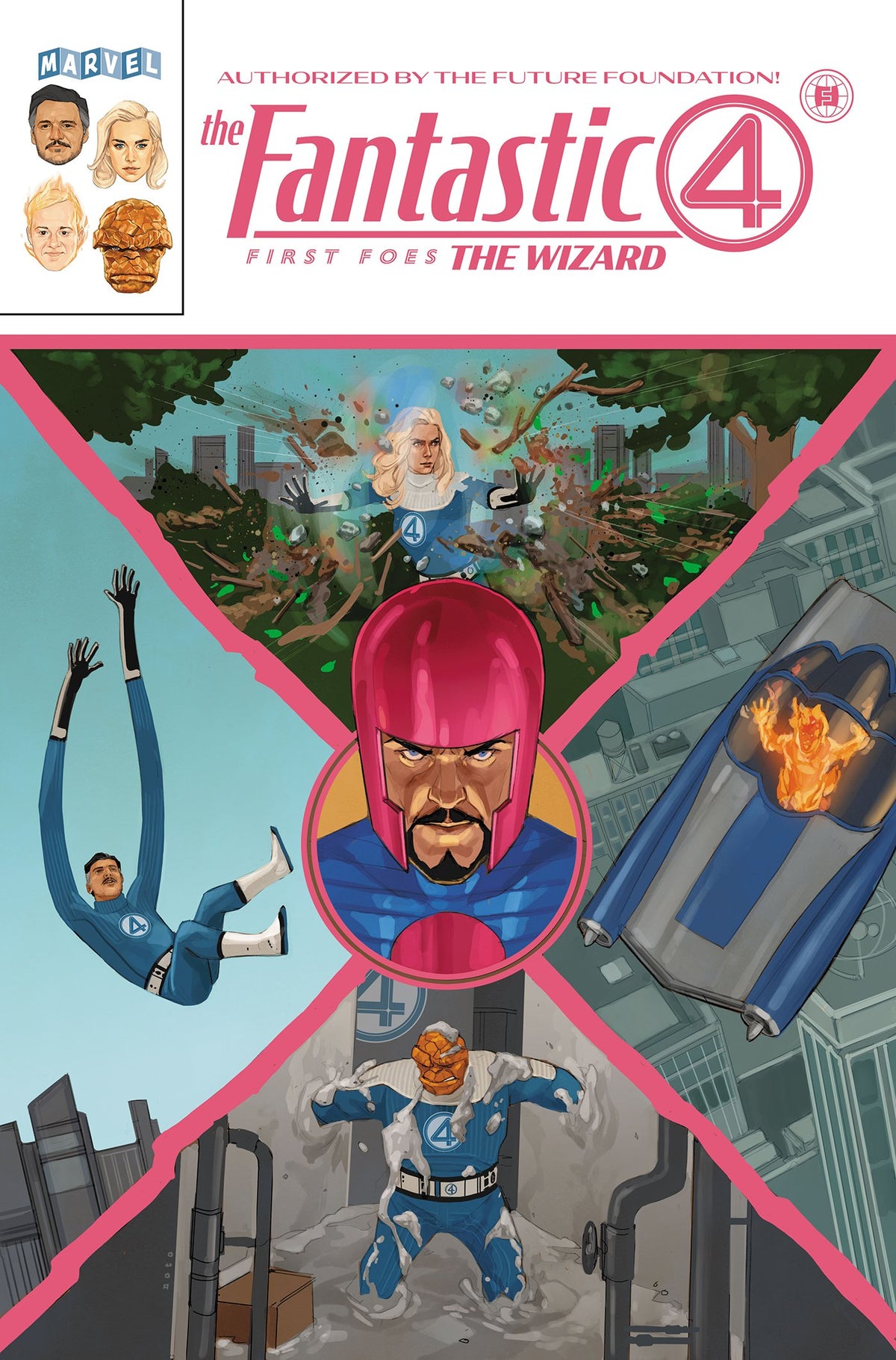 FANTASTIC FOUR: FIRST FOES - THE WIZARD #1 COVER A