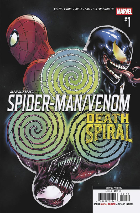 AMAZING SPIDER-MAN/VENOM: DEATH SPIRAL #1 CAFU 2ND PTG VAR [DS] (Backorder, Allow 4-5 Weeks)