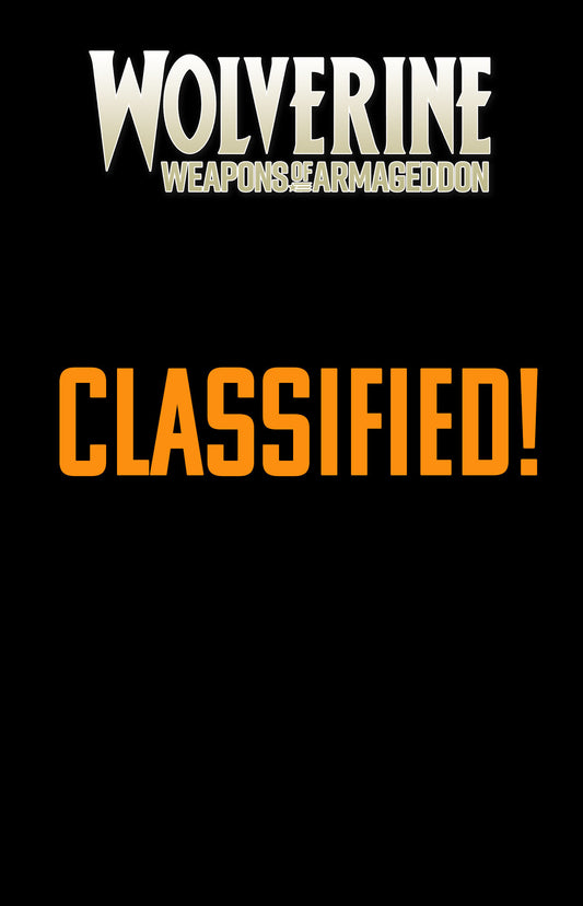 WOLVERINE: WEAPONS OF ARMAGEDDON #3 MICHELE BANDINI FORESHADOW VAR (Backorder, Allow 4-5 Weeks)