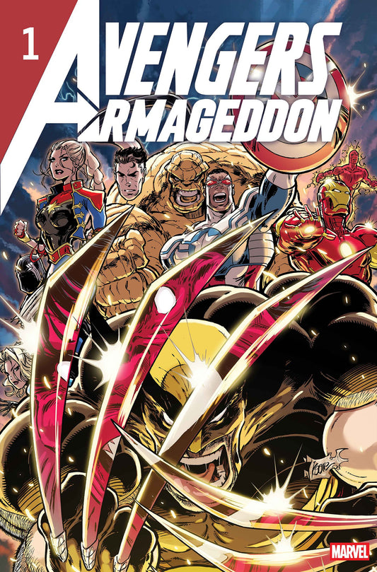 AVENGERS: ARMAGEDDON #1 KAARE ANDREWS 2ND PRINTING VAR (With Magic: The Gathering card insert) (Backorder, Allow 4-5 Weeks)