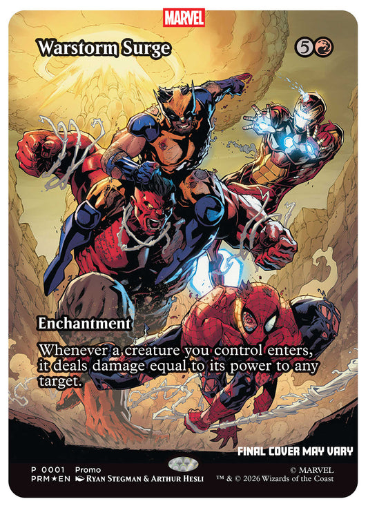 AVENGERS: ARMAGEDDON #1 RYAN STEGMAN MAGIC: THE GATHERING VAR (10 Jun Release)