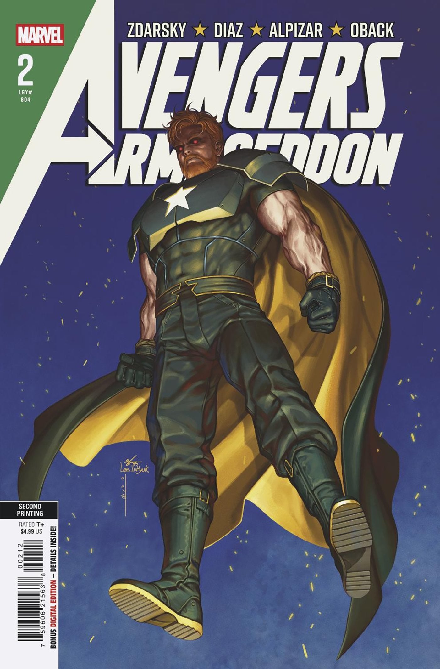 AVENGERS: ARMAGEDDON #2 INHYUK LEE 2ND PTG VAR
