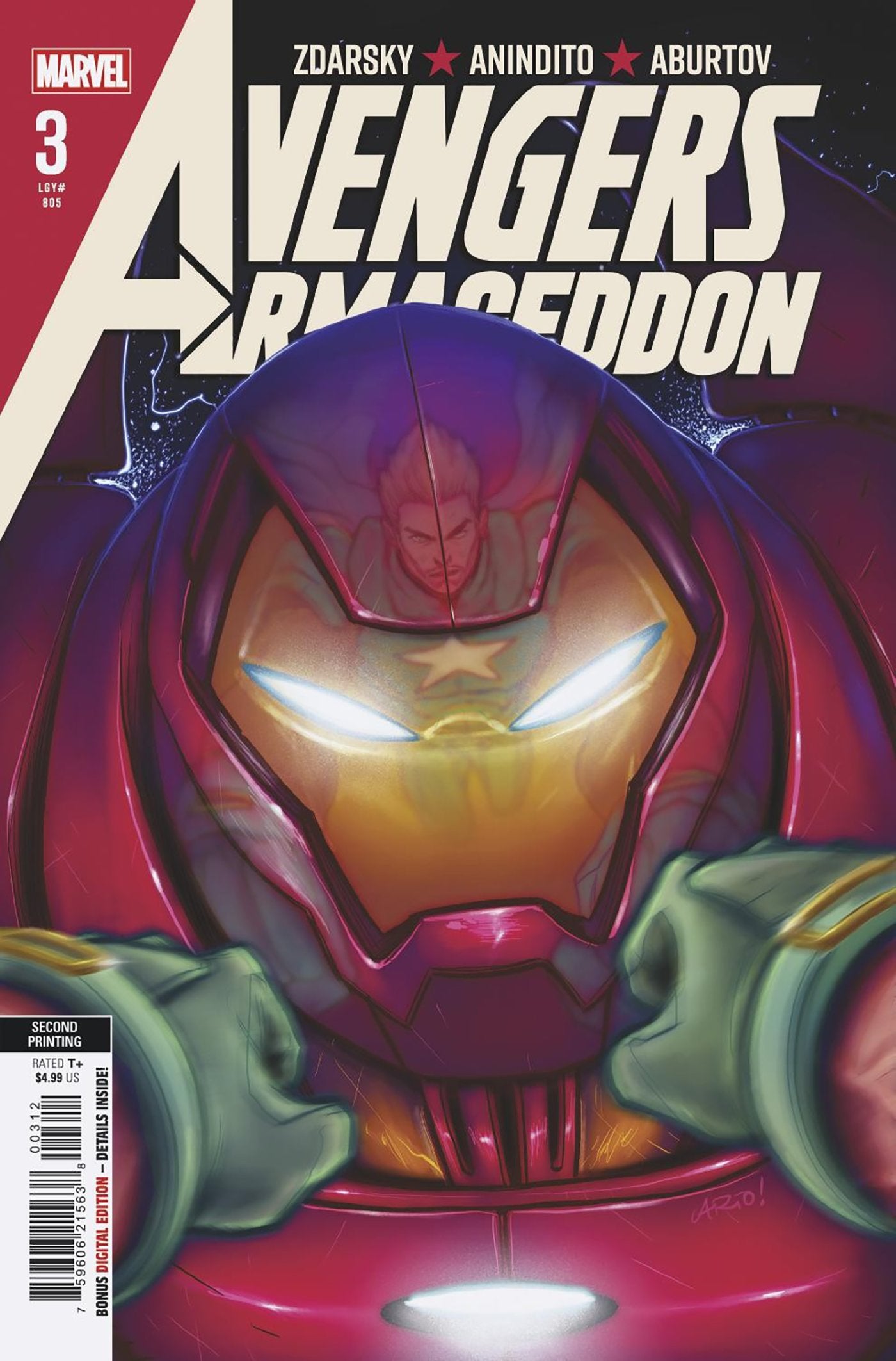 AVENGERS: ARMAGEDDON #3 ARIO ANINDITO 2ND PTG VAR