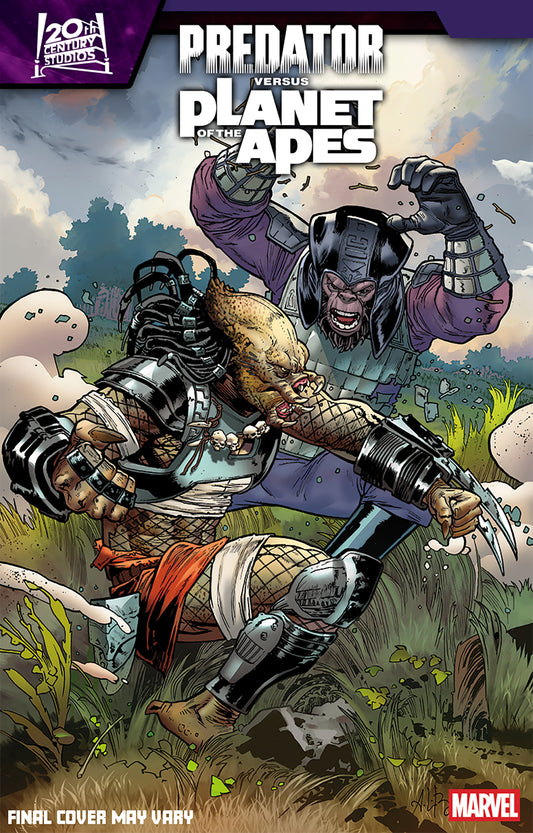 PREDATOR VS. THE PLANET OF THE APES #5 ANDREI BRESSAN VAR | MARVEL | Comicbookeroo