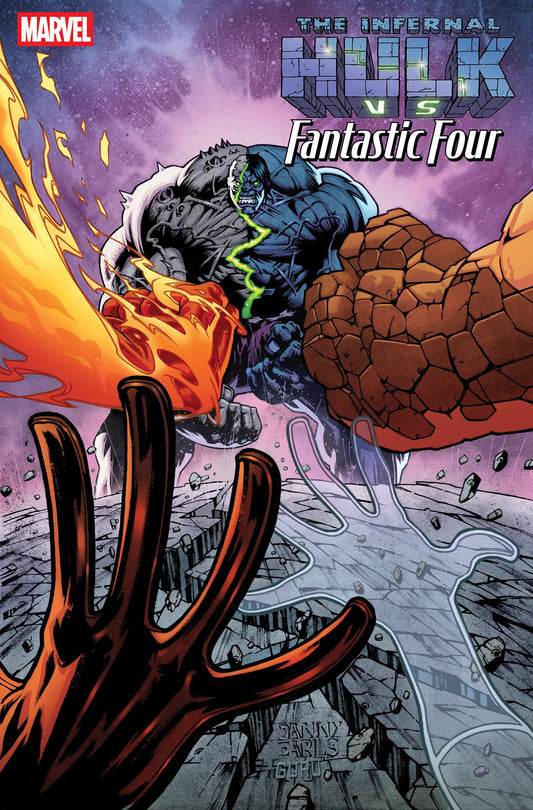 INFERNAL HULK VS. FANTASTIC FOUR #1 DANNY EARLS VAR | MARVEL | Comicbookeroo
