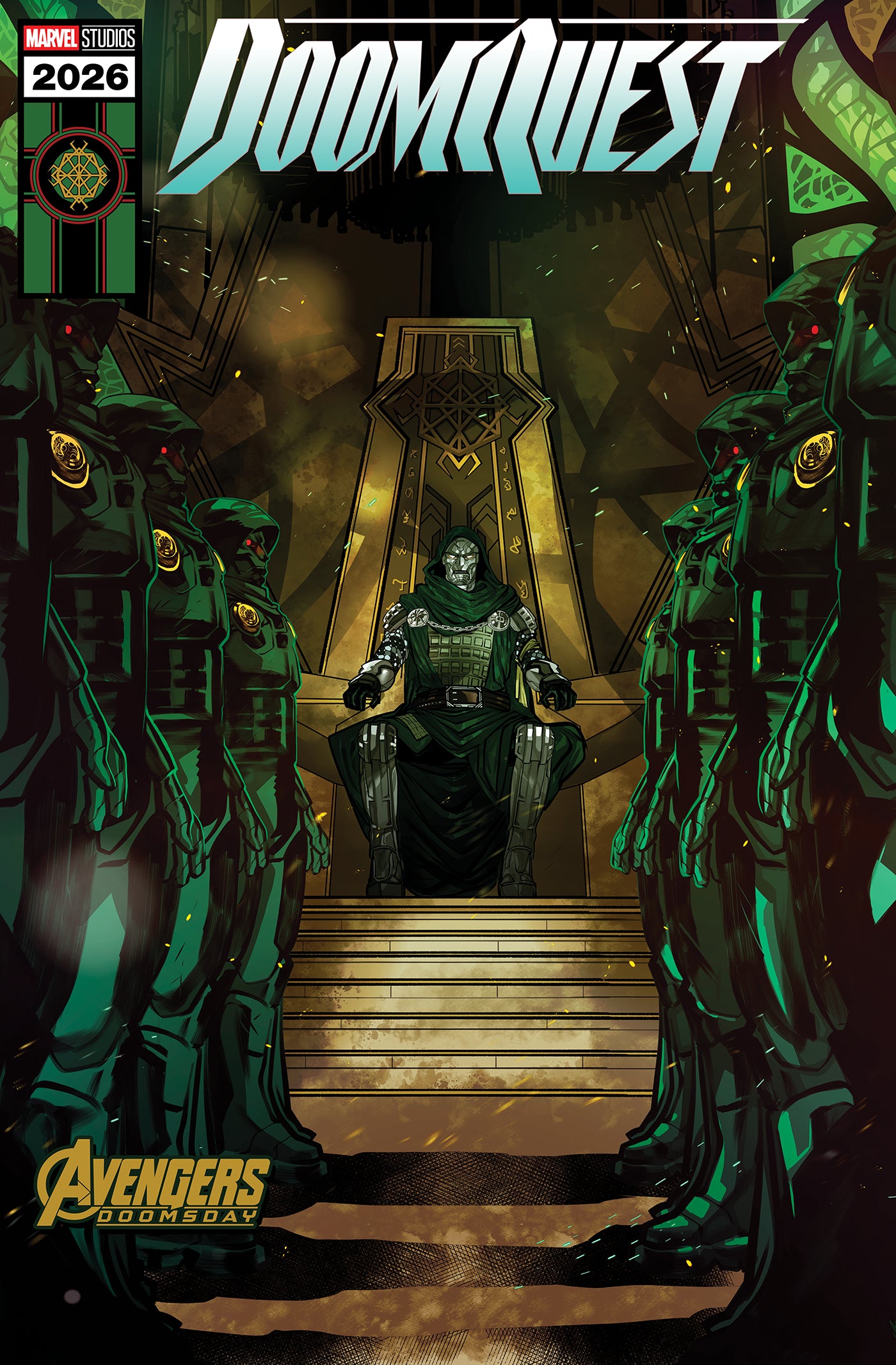 DOOMQUEST #6 COVER D GUILHERME BALBI MARVEL STUDIOS DOOMSDAY VAR (02 Dec Release)